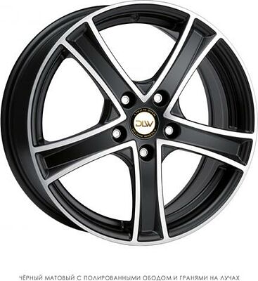 DLW OG-01 7x17 5x114 ET 40 Dia 73 Black