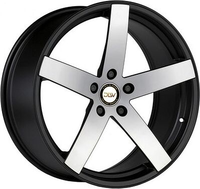 DLW UROS S 9x20 5x112 ET 28 Dia 78 Black Matt Polish
