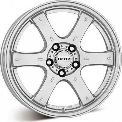 Dotz Crunch si 8x18 6x139.7 ET 35 Dia 67.1 silver