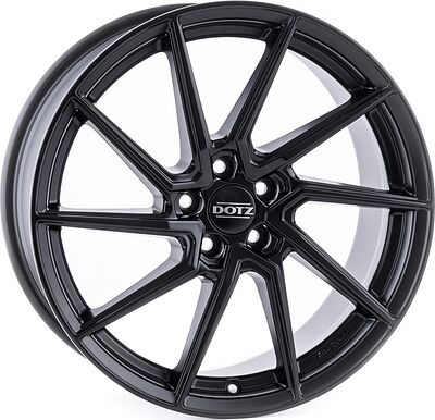 Dotz Spa Black 7.5x17 5x108 ET 40 Dia 70.1 MB