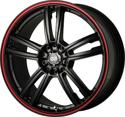 Enkei SH46 7.5x18 5x115 ET 40 Dia 70.1 BKYL