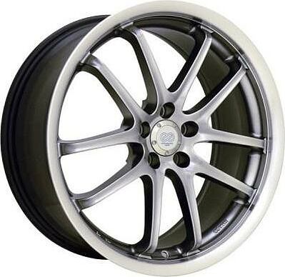 Enkei ZR1 8x18 5x112 ET 35 Dia 75.1 hyper silver