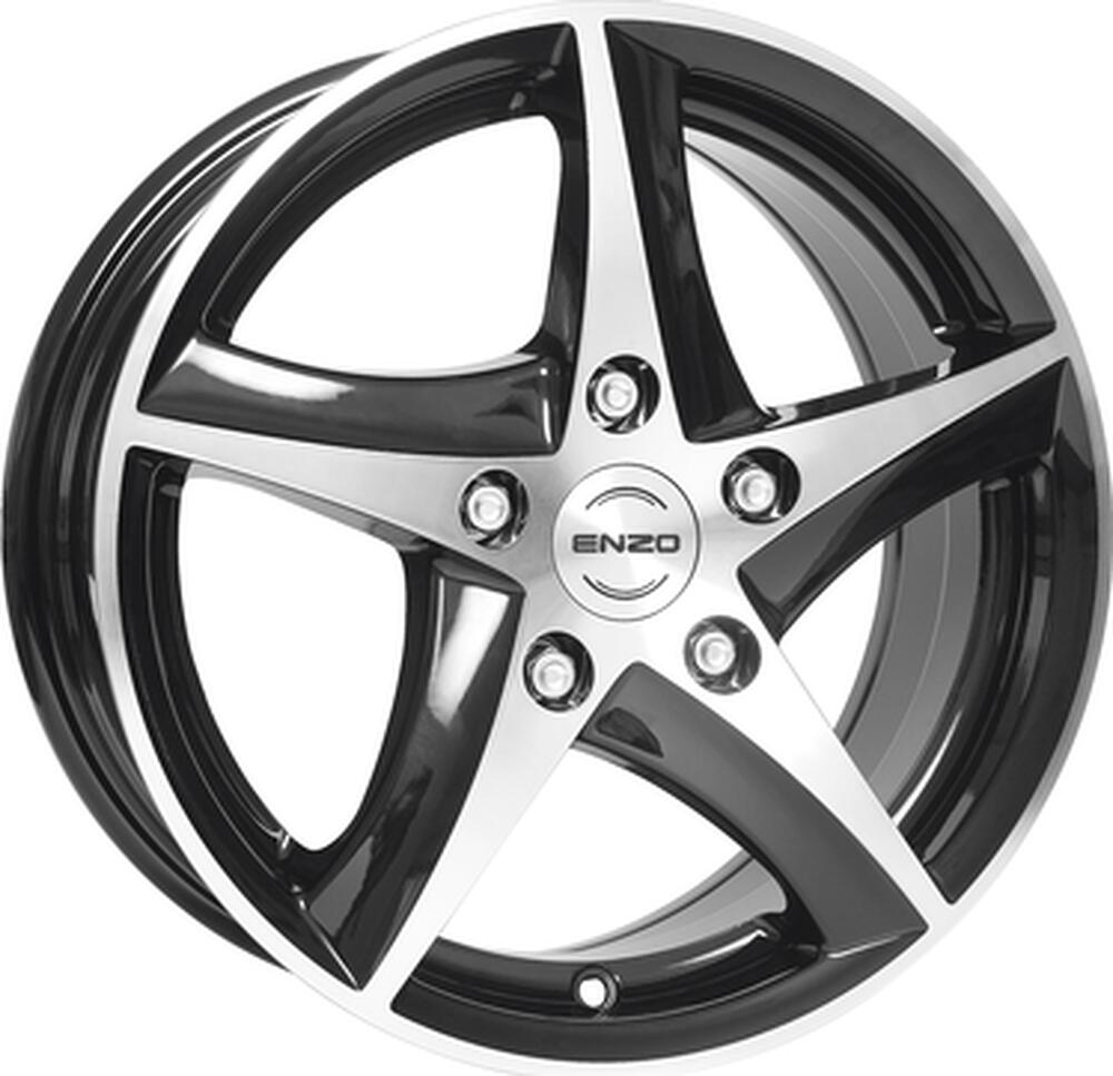 Enzo 101 6x15 5x108 ET 42 Dia 70 dark