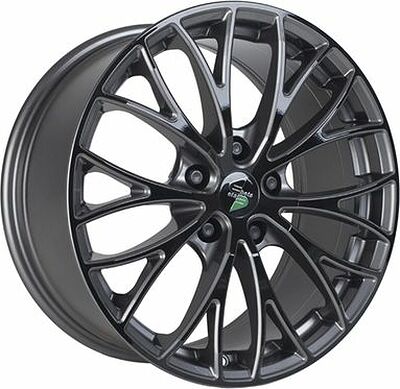 Eta Beta Piuma C 10.5x20 5x120 ET 25 Dia 78.1 Anthracite-Black Face Shine