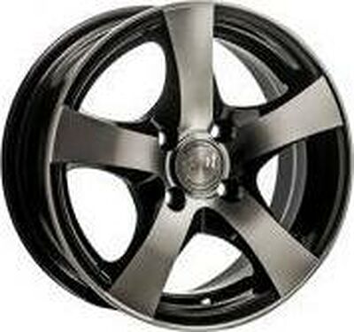 FM Wheels 101 5.5x13 4x98 ET 38 Dia 58.6 silver
