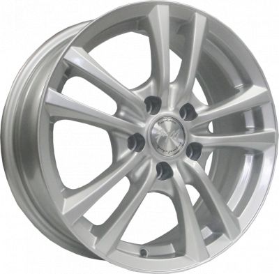 FM Wheels FDS003 6x15 4x100 ET 50 Dia 60.1 silver