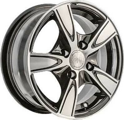 FM Wheels S840 6x14 4x98 ET 35 Dia 58.6 silver