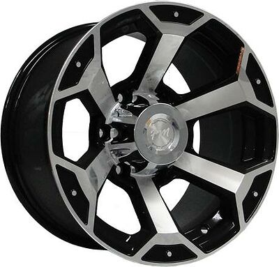 FM Wheels TL6165 8x15 6x139.7 ET -13 Dia 110.5 silver