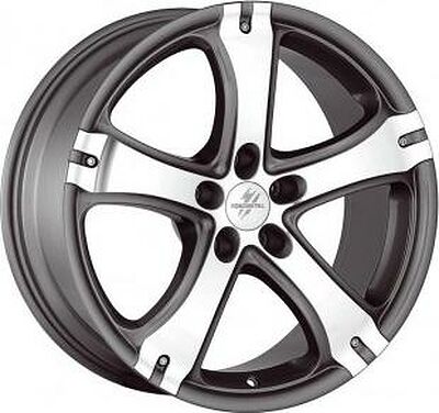 Fondmetal 7500 7.5x17 5x114.3 ET 42 Dia 67.2 Titanium Polished