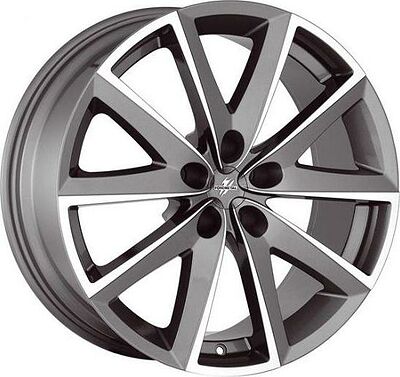 Fondmetal 7600 7.5x17 5x100 ET 35 Dia 67.2 TitanPol