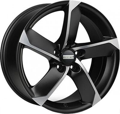 Fondmetal 7900 7x16 5x105 ET 39 Dia 56.6 Mat Black Polished