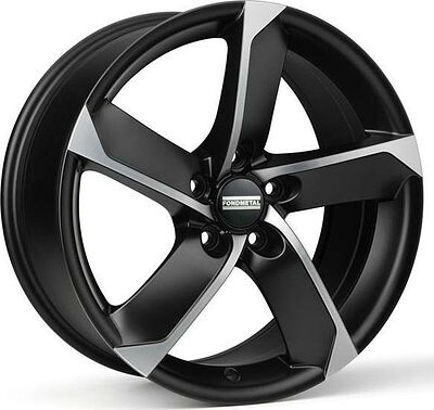 Fondmetal 7900 7.5x17 5x114.3 ET 48 Dia 67.2 Matt Black Polished