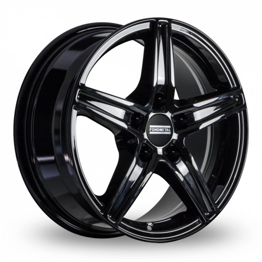 Fondmetal 8100 7x17 5x112 ET 35 Dia 75 Glossy Black