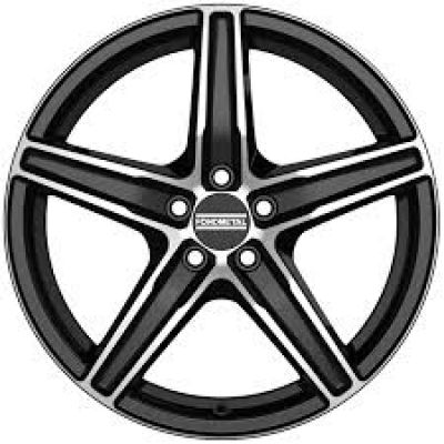 Fondmetal 8100 7x17 5x114.3 ET 40 Dia 67.2 Glossy Black Machined