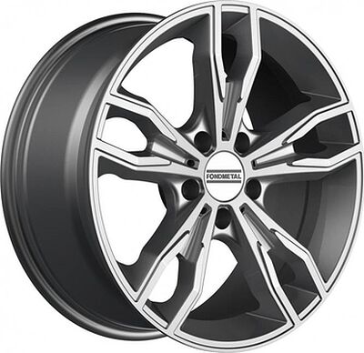 Fondmetal Alke 8x18 5x112 ET 51 Dia 66.5 Gloss Silver