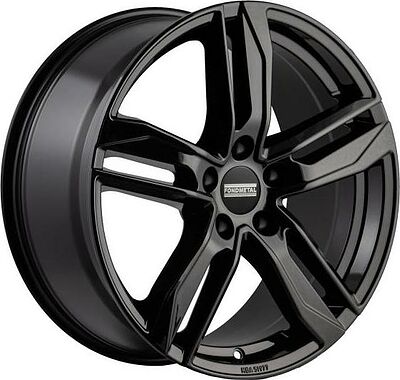 Fondmetal Hexis 8x18 5x112 ET 40 Dia 57.1 Black Glossy