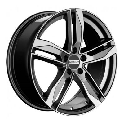 Fondmetal Hexis 8x18 5x112 ET 29 Dia 66.5 Glossy Titanium