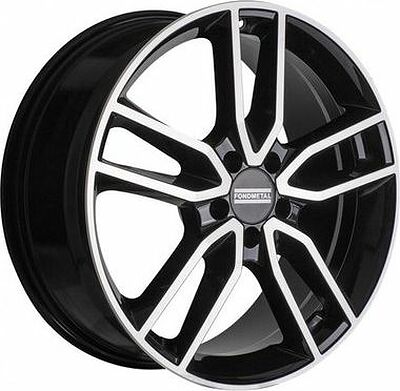 Fondmetal Koros 9x19 5x112 ET 20 Dia 66.5 Gloss Black Machined