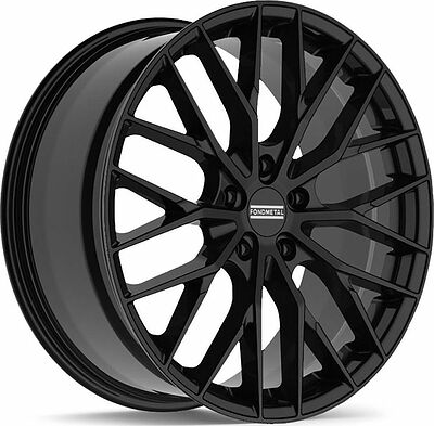 Fondmetal Makhai 8.5x19 5x112 ET 32 Dia 66.5 Glossy Black