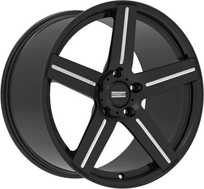 Fondmetal STC01 9x20 5x120 ET 45 Dia 72.5 Matt Black + Diamond Cut