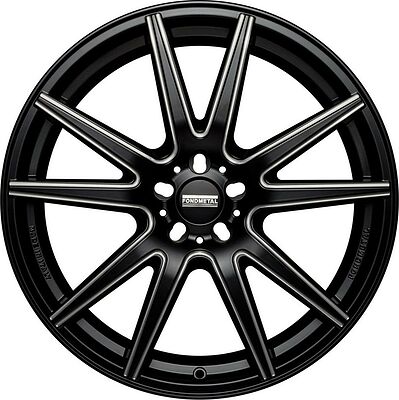 Fondmetal STC10F 9x20 5x120 ET 45 Dia 74.1 Matt Titanium Milled