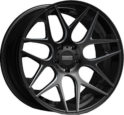 Fondmetal STCMS 8.5x20 5x112 ET 30 Dia 75 Matt Black Milled