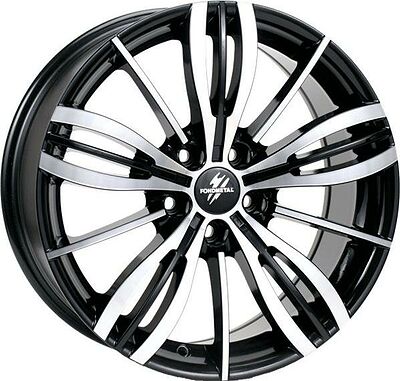 Fondmetal TPG1 7.5x17 5x108 ET 45 Dia 75 Black polished