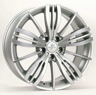 Fondmetal TPG1 7.5x17 5x114.3 ET 48 Dia 75 Silver