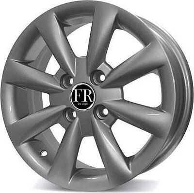 FR Design FR059 5.5x14 4x100 ET 45 Dia 54.1 Silver