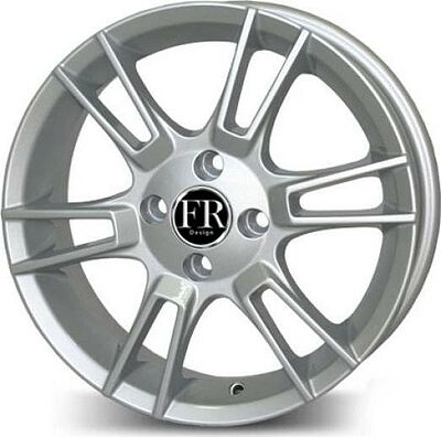 FR Design FR181 5.5x15 4x100 ET 46 Dia 54.1 silver