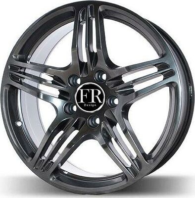 FR Design FR212 8x16 6x139.7 Dia 106.1 black with mashine lip