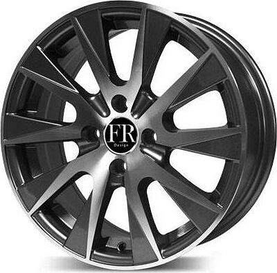 FR Design FR249/01 6.5x15 5x100 ET 38 Dia 57.1 MBKF