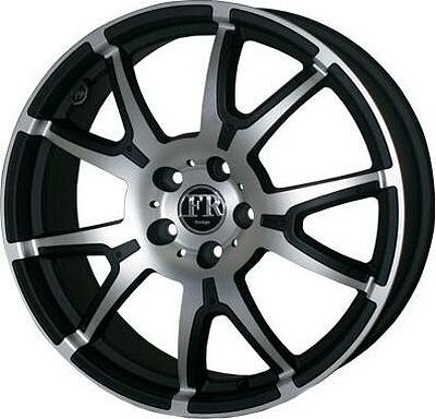 FR Design FR259 8x18 5x108 ET 50 Dia 63.4 Silver