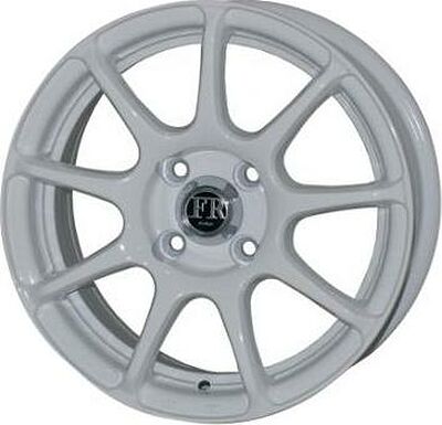 FR Design FR268/01 6x14 4x98 ET 35 Dia 58.6 White