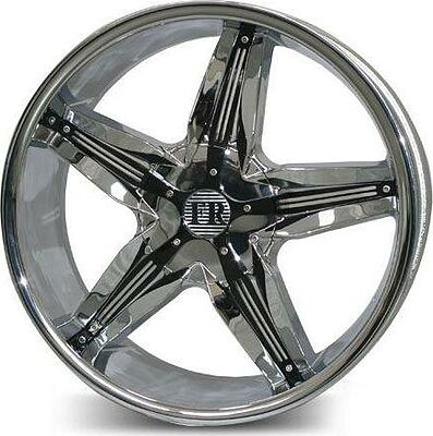 FR Design FR275 8.5x20 6x139.7 ET 10 Dia 110.5 B/Chrome