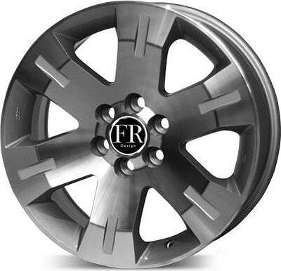 FR Design FR380 6.5x15 5x114.3 ET 38 Dia 73.1 BS