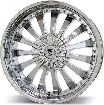 FR Design FR380 8.5x20 6x139.7 ET 13 Dia 110.5 Chrome