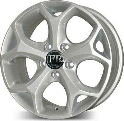 FR Design FR386 6.5x15 5x108 ET 52.5 Dia 63.4 Silver