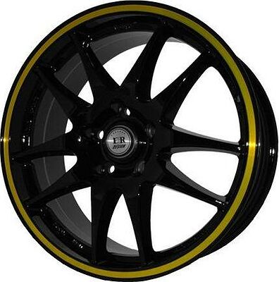 FR Design FR537 7.5x17 5x114.3 ET 35 Dia 73.1 Matte Gun Metal MLH