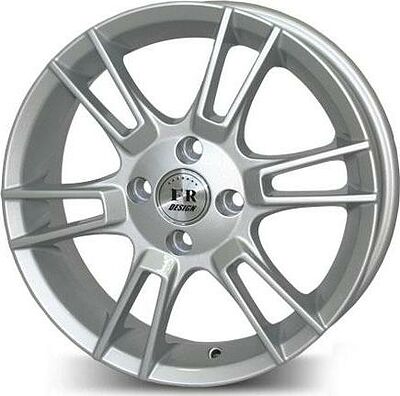 FR Design FR5916 5.5x15 4x100 ET 40 Dia 60.1 Silver