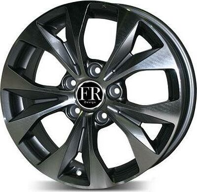 FR Design FR606 6.5x15 4x100 ET 40 Dia 73.1 Silver