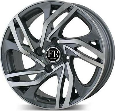 FR Design FR607 8.5x17 6x139.7 ET 25 Dia 106.1 GMF