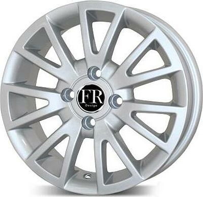 FR Design FR7702/01 5.5x14 4x100 ET 43 Dia 56.1 Silver