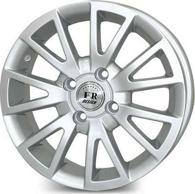 FR Design FR7702 5.5x14 4x100 ET 43 Dia 54.1 Silver