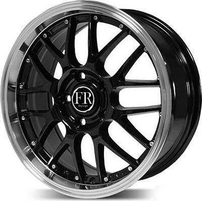 FR Design FR831/01 7x16 5x105 ET 39 Dia 56.6 B/W