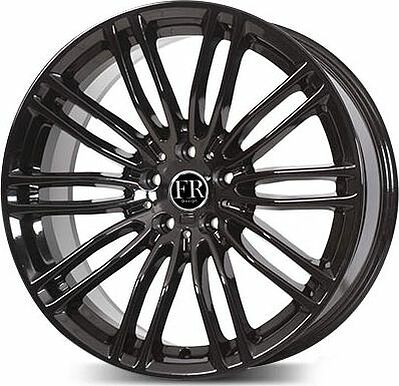 FR Replica B194T 8.5x19 5x112 ET 30 Dia 66.6 Black