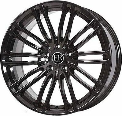 FR Replica B195T 9.5x19 5x112 ET 40 Dia 66.6 Black