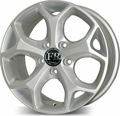 FR Replica FD12 7.5x17 5x108 ET 50 Dia 63.4 Silver