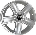 FR Replica FT473 6.5x16 5x160 ET 60 Dia 65.1 Silver FR Replica FT473 6.5x16 5x160 ET 60 Dia 65.1 Silver