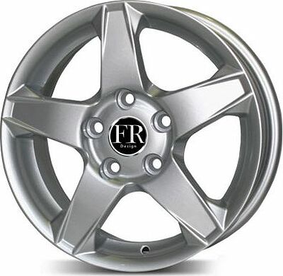 FR Replica GN35 5.5x14 4x100 ET 39 Dia 56.5 Silver